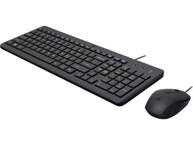 "Tipkovnica i miš Žična HP 150 Wired Mouse and Keyboard crna P/N: 240J7AA"